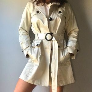 Banana Republic Beige Trenchcoat.
